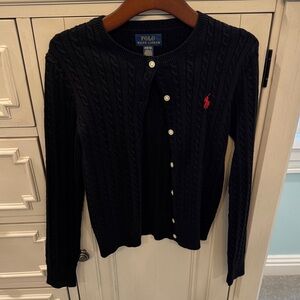 Polo Ralph Lauren Black Knit Sweater